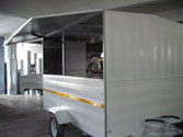 2 Hatch concession food trailer - 3m by 1.8m
