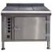 Combo Electric Flat top Griller with oven for sale - stovenoven-800x800